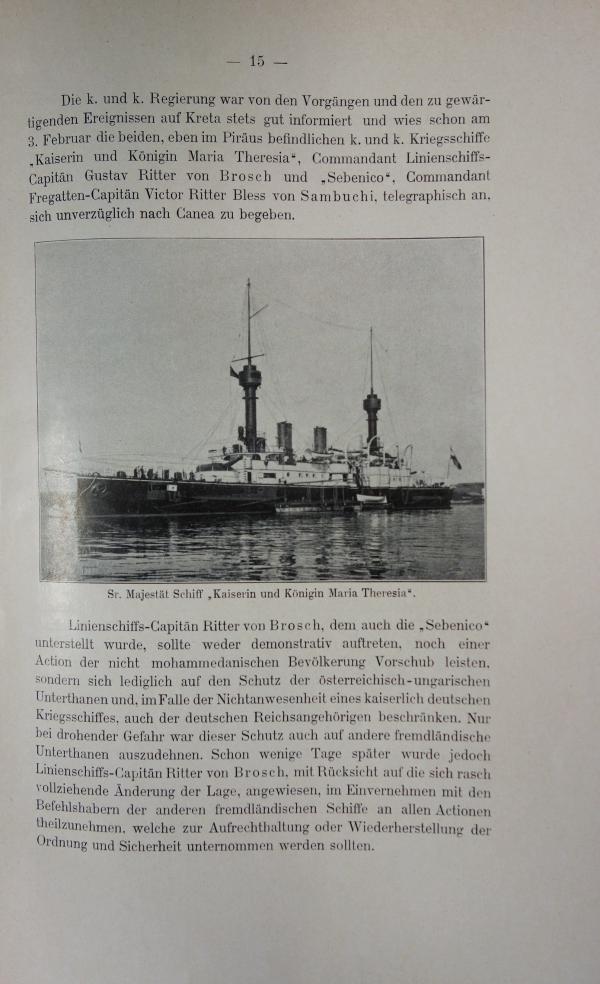 (Dell`Adami,Geza):Die k.und k.Streitkräfte auf und vor Kreta