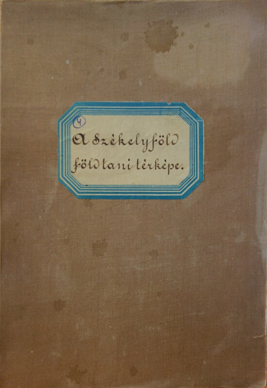 A Székelyföld földtani térképe Dr. Herbich Ferencztől 1878.