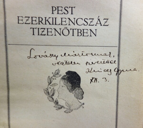 KRÚDY Gyula: Pest Ezerkilencszáztizenötben.