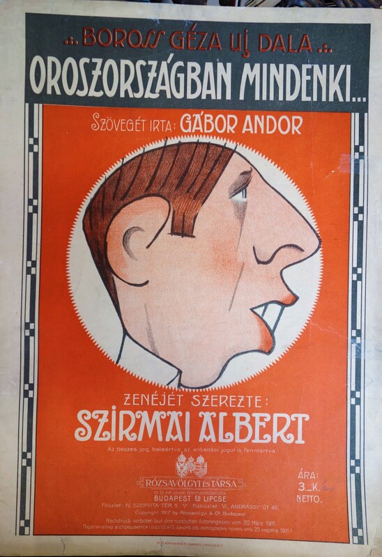 Szirmai Albert: Oroszországban mindenki ... zsidó