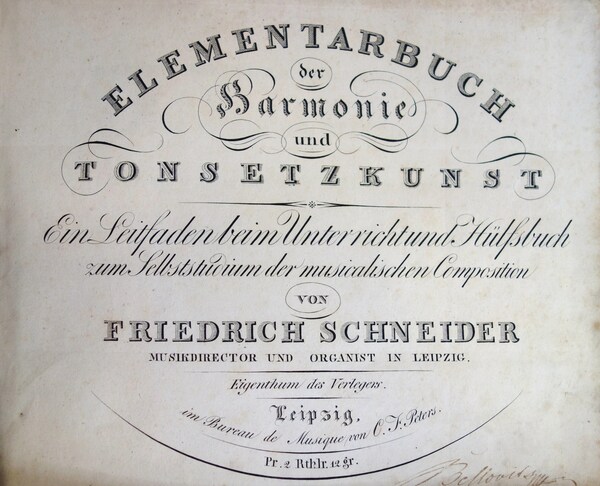 SCHNEIDER, Friedrich: ELEMENTARBUCH