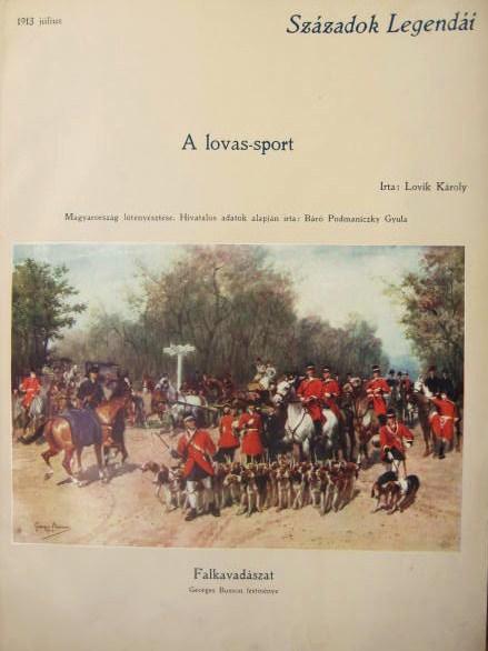SZÁZADOK LEGENDÁI 1913. II. félév.