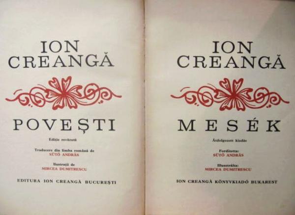 CREANGA, Ion: Mesék