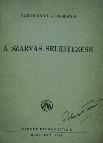 Széchenyi Zsigmond: A szarvas selejtezése