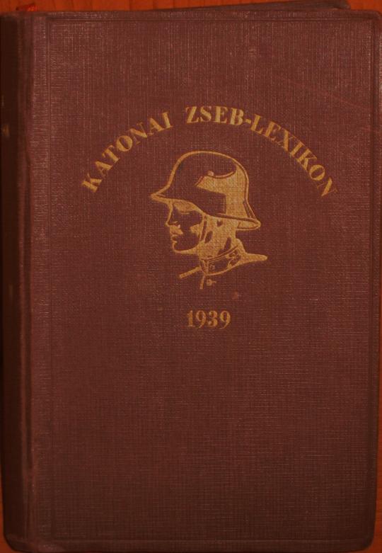 Katonai zseb-lexikon 1939.