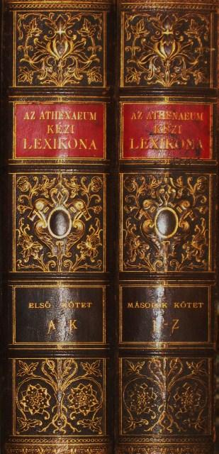 Az Athenaeum kézi lexikona 1-2. Acsády Ignácz, dr (szerk).