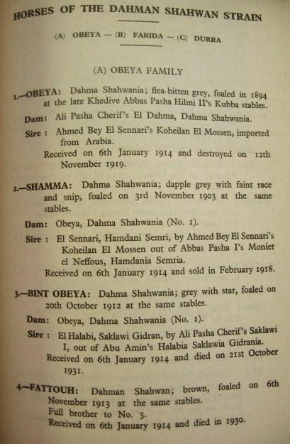 ASHOUB,A.A:History of the Royal Agricult...Arabian horses.