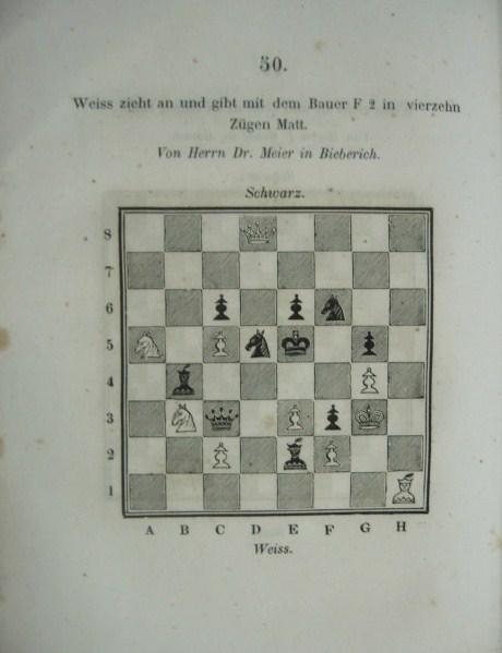 SCHACH-ALMANACH. Erster Jahrgang.