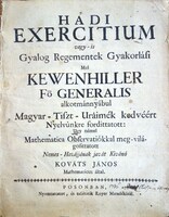 [KHEVENHÜLLER, Ludwig,Andreas: Hadi exercitium ...