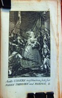 "Vitam et sanguinem"metszet:Mária Terézia, II.József.Pozsony