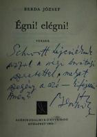 BERDA József: Égni! elégni!