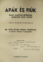 KORNITZER Béla: Apák és fiúk. 1-2 kötet.