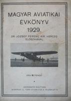 MAGYAR AVIATIKAI ÉVKÖNYV 1929.