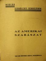 Az amerikai szabászat.