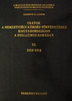 Iratok a nemzetiségi kérdés történetéhez Magyarországon...