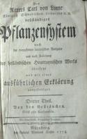 LINNE (LINNAEUS), Carl von: Vollständiges Pflanzensystem...