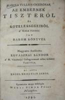 CICERO, M. T.: Az embernek tisztéről és kötelességeiről ...
